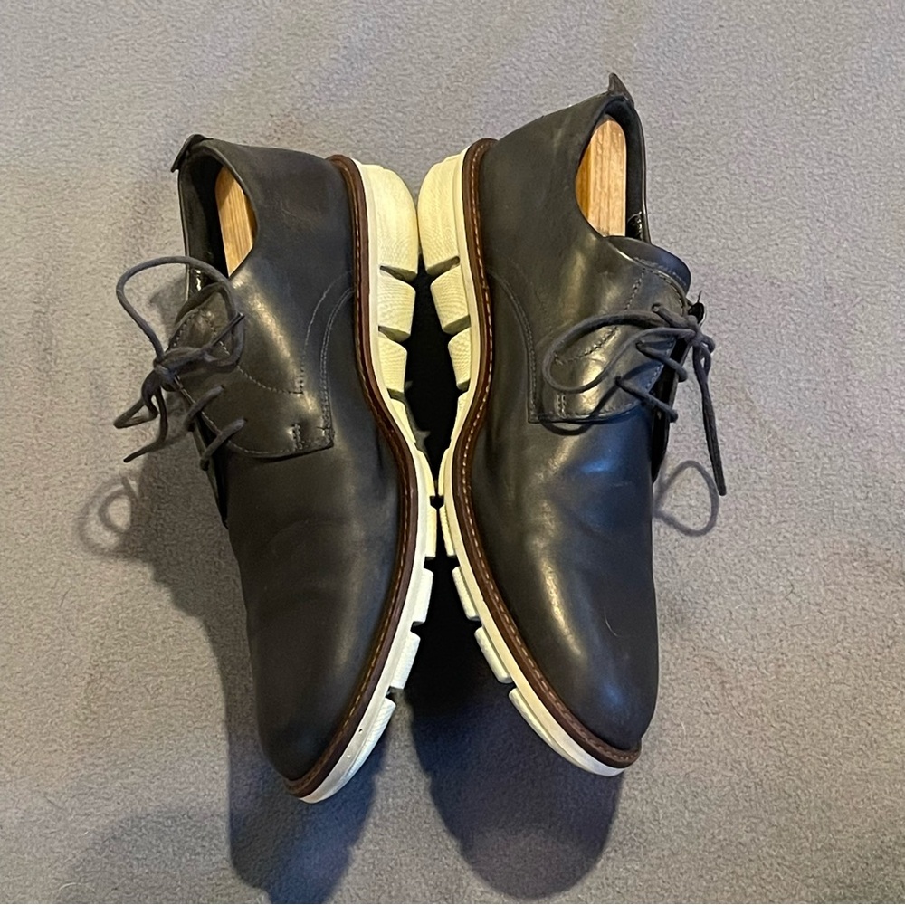 Ecco shoes mens size 44 US 11 pre-owned condition brown - Picture 5 of 9